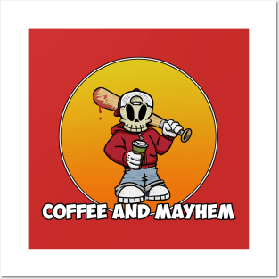 Coffee and Mayhem Posters and Art